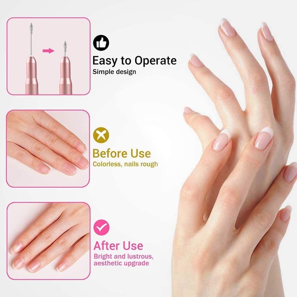 image-USB Electric Nail File Nail Sander Professional Nails Manicure Machine