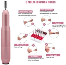 image-USB Electric Nail File Nail Sander Professional Nails Manicure Machine