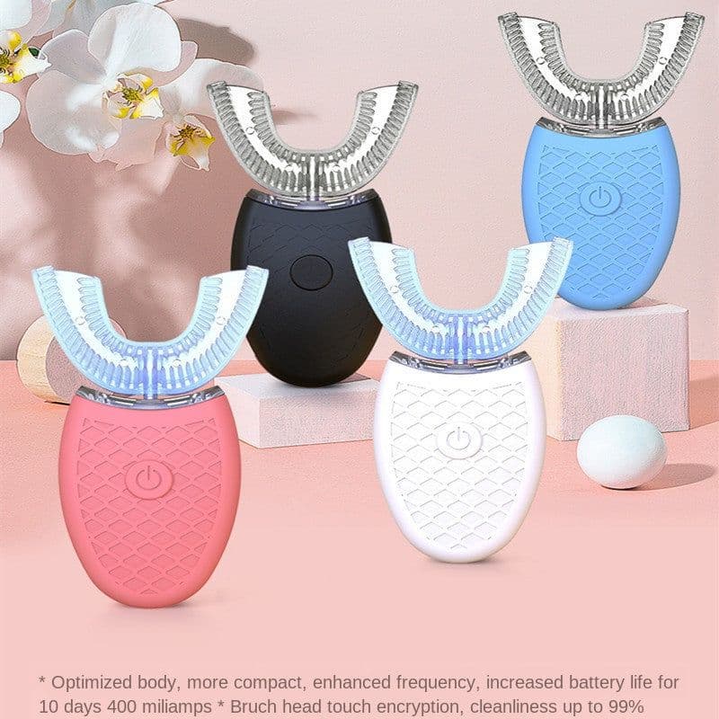 image-USB Electric Children's Toothbrush U-shaped Toothbrush