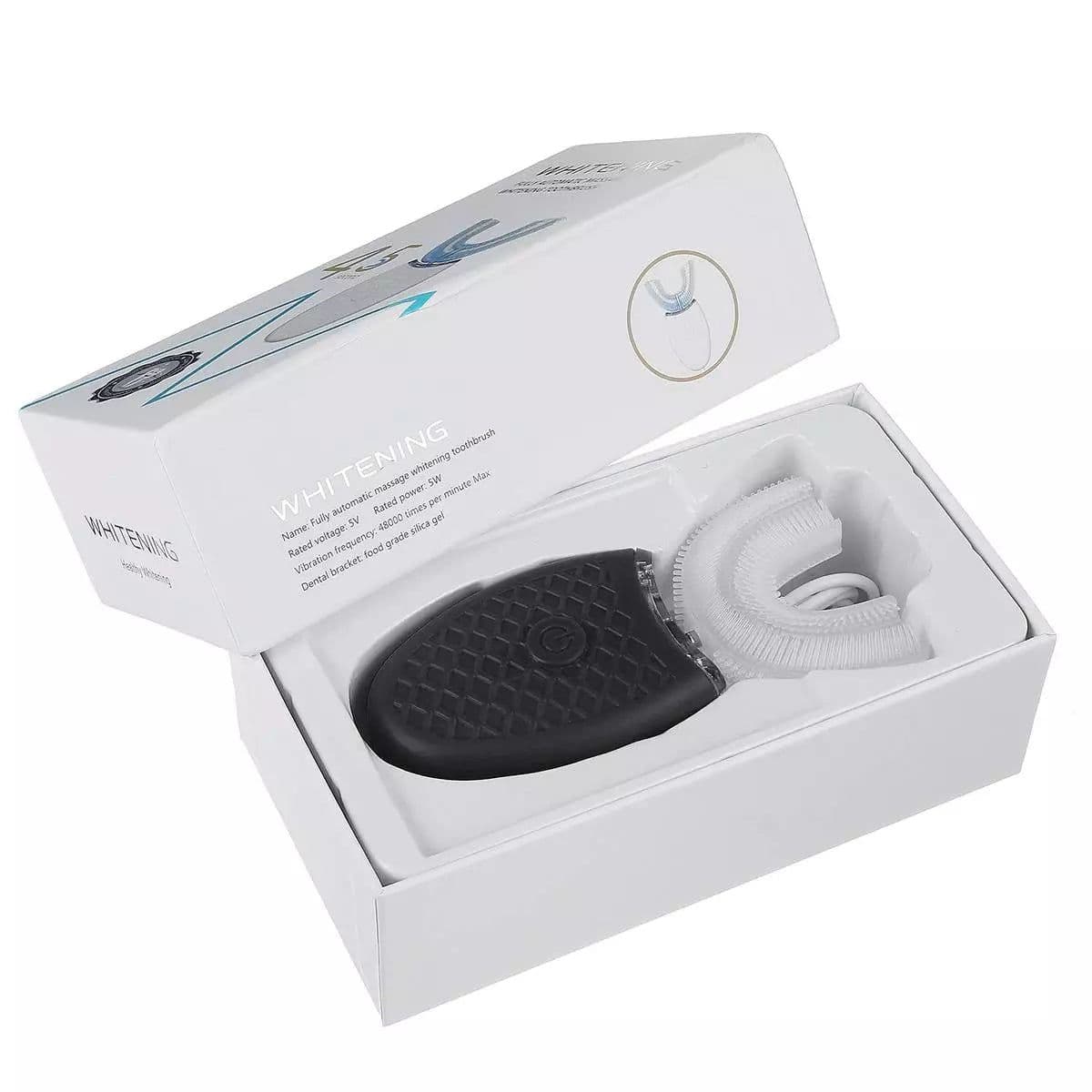image-USB Electric Children's Toothbrush U-shaped Toothbrush