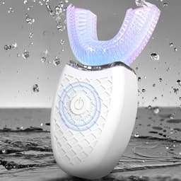 image-USB Electric Children's Toothbrush U-shaped Toothbrush