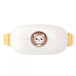 image-Cordless Massage Heating Pad Vibration Warm Waist Belt Smart Massager