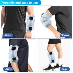 image-Reusable Ice Pack for Knee Pain Relief