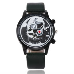image-Fashion Casual Skull Pattern Quartz Watch For Men