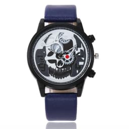 image-Fashion Casual Skull Pattern Quartz Watch For Men