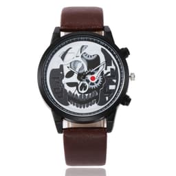 image-Fashion Casual Skull Pattern Quartz Watch For Men