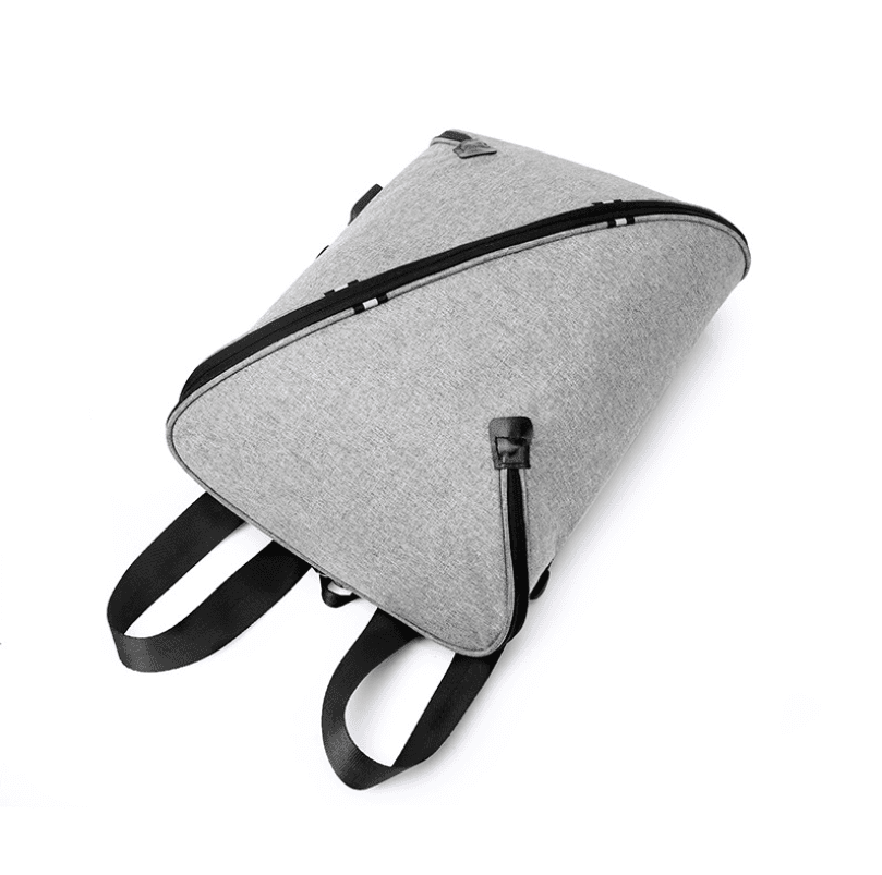 image-Large-capacity Business Canvas Laptop Backpack
