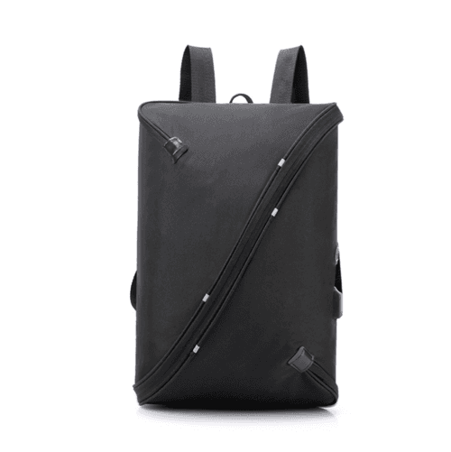 image-Large-capacity Business Canvas Laptop Backpack