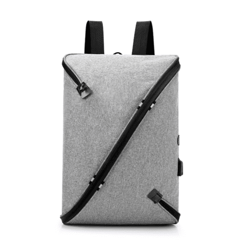 image-Large-capacity Business Canvas Laptop Backpack