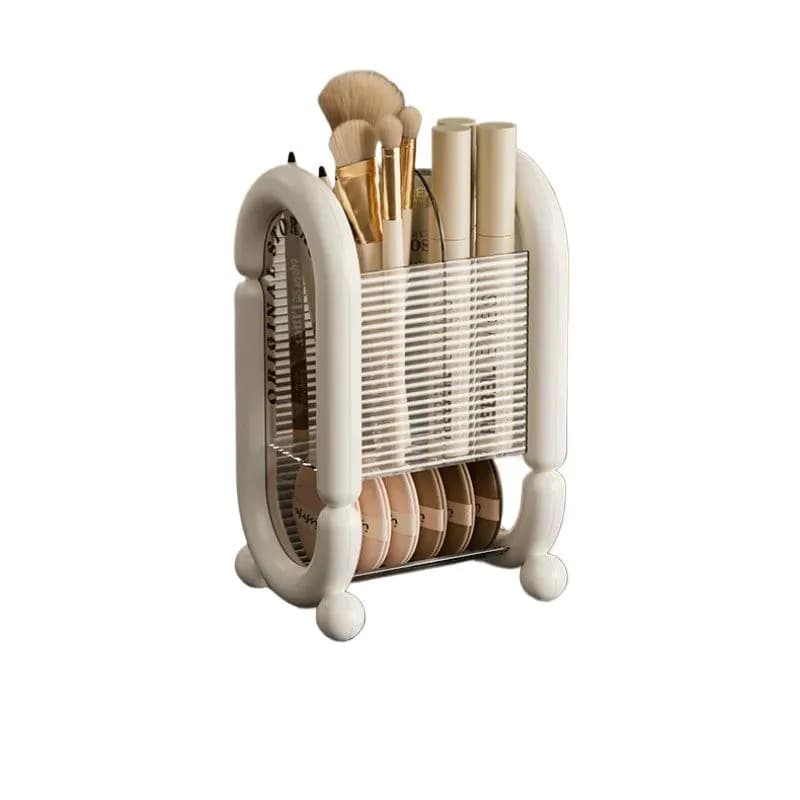 image-Light Luxury Minimalist Makeup Brush Storage Cylinder Dresser Desktop