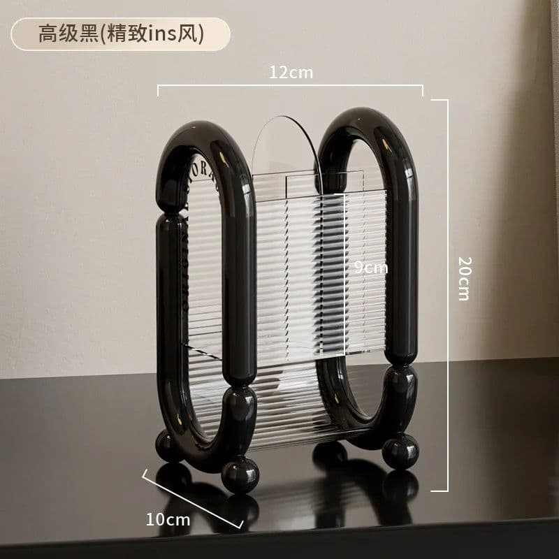image-Light Luxury Minimalist Makeup Brush Storage Cylinder Dresser Desktop