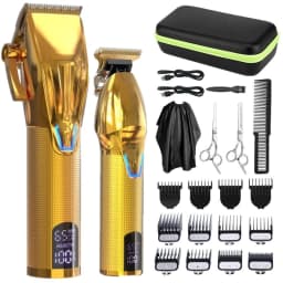 image-Professional Hair Clipper and Trimmer Kit for Men Haircut Grooming Kit