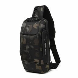 image-Men's Sports And Leisure Chest Bag
