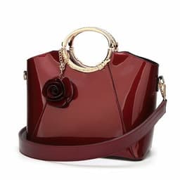 image-Korean Style Bright Leather Lady's Messenger Bag