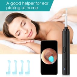 image-4.5mm Ear Cleaner Otoscope Ear Wax Cleaning Tool Endoscope Ear Pick