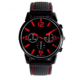 image-Leather Band Three-eye Sports Watch For Men