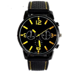 image-Leather Band Three-eye Sports Watch For Men