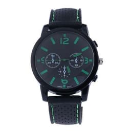 image-Leather Band Three-eye Sports Watch For Men
