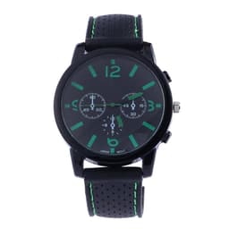 image-Leather Band Three-eye Sports Watch For Men