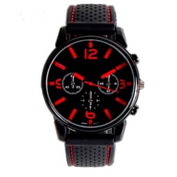 image-Leather Band Three-eye Sports Watch For Men