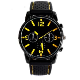 image-Leather Band Three-eye Sports Watch For Men