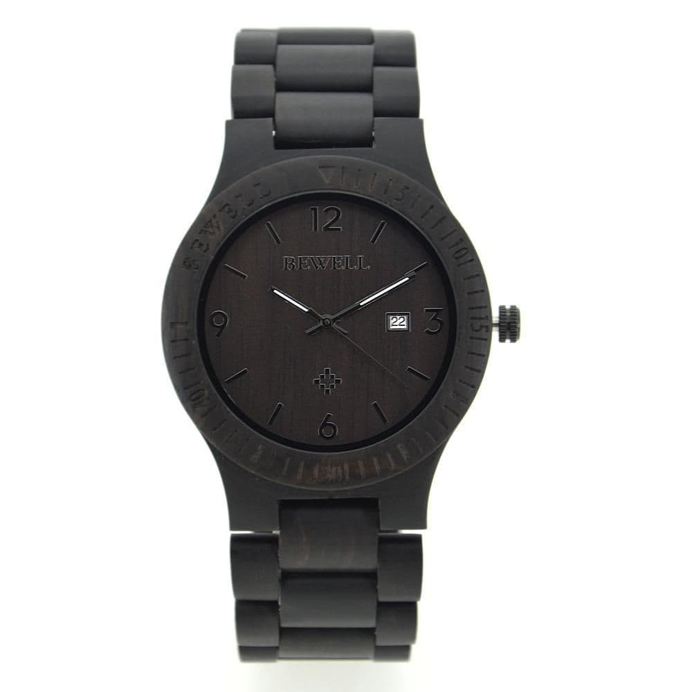 image-Wooden High Quality Sandalwood Quartz Watch