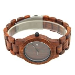 image-Wooden High Quality Sandalwood Quartz Watch