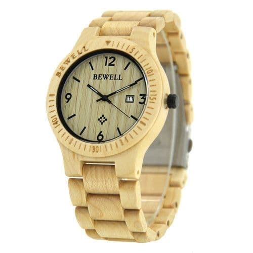 image-Wooden High Quality Sandalwood Quartz Watch