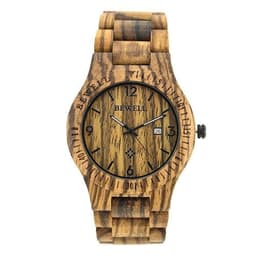image-Wooden High Quality Sandalwood Quartz Watch
