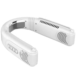 image-Cooling Wireless Hanging Neck Fan with Bluetooth Headset
