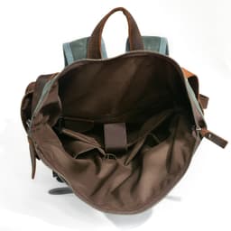 image-High Quality Fashion Simple Canvas Travel Backpack