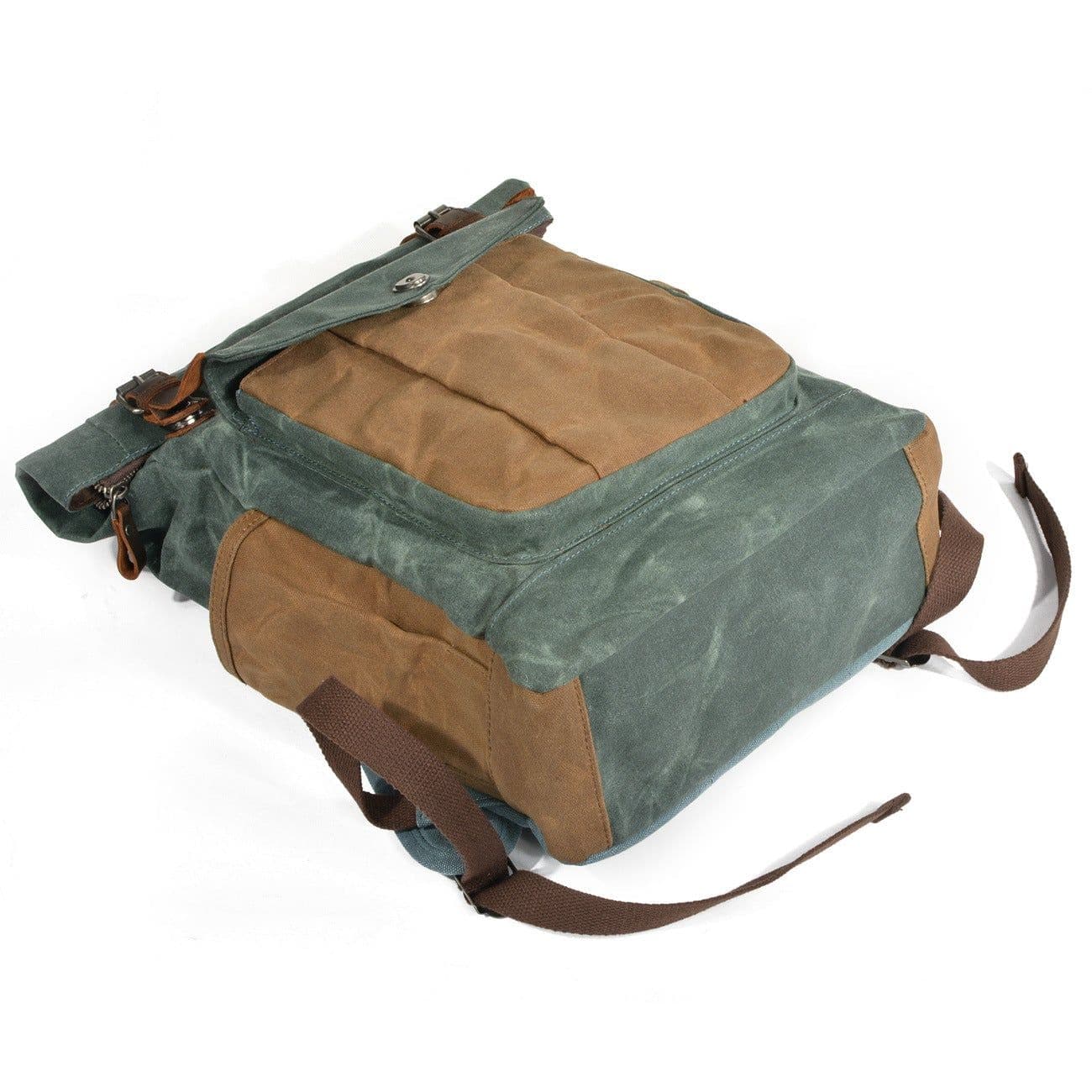 image-High Quality Fashion Simple Canvas Travel Backpack