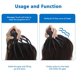 image-Electric Octopus Claw Scalp Massager Stress Relief