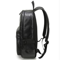 image-Casual Leather Waterproof Travel Backpack For Men