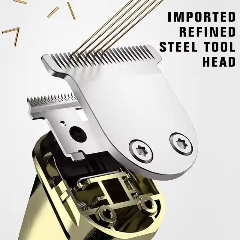 image-Rechargeable 5 in 1 Grooming Kit LED Display Hair Trimmer Cordless