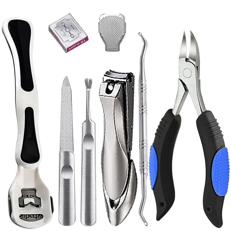 image-8 pcs Manicure Cutters Nail Clipper Set Household