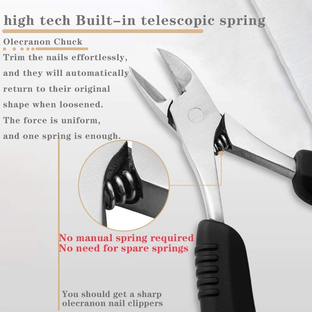 image-8 pcs Manicure Cutters Nail Clipper Set Household