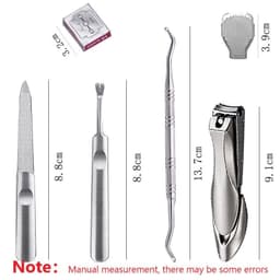 image-8 pcs Manicure Cutters Nail Clipper Set Household