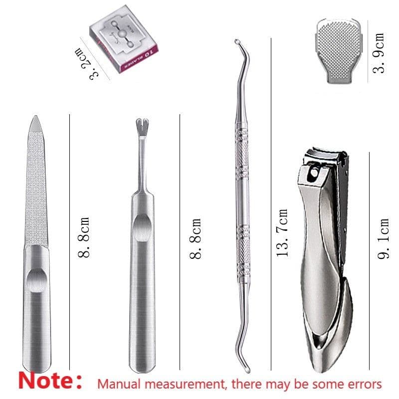 image-8 pcs Manicure Cutters Nail Clipper Set Household