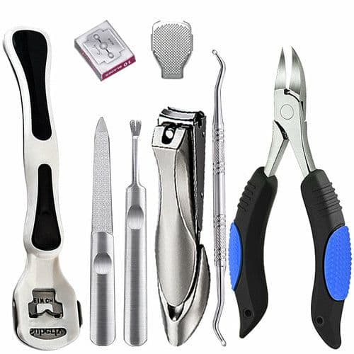 image-8 pcs Manicure Cutters Nail Clipper Set Household