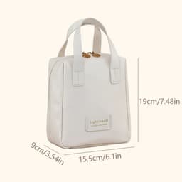 image-Portable Large Capacity Shell Cosmetic Bag Waterproof Makeup Storage