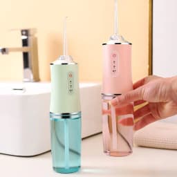 image-3 Modes Oral Irrigator USB Rechargeable Water Floss Portable