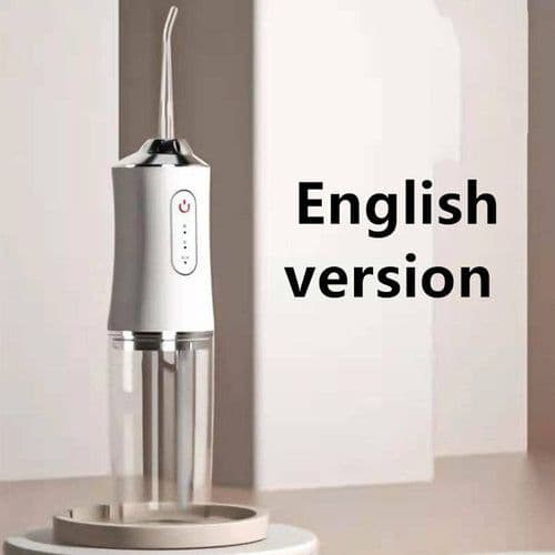 image-3 Modes Oral Irrigator USB Rechargeable Water Floss Portable