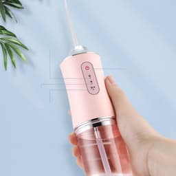 image-3 Modes Oral Irrigator USB Rechargeable Water Floss Portable