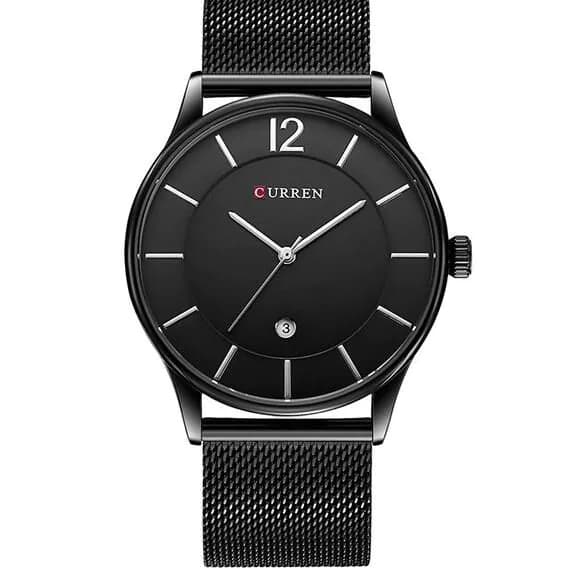 image-Casual Waterproof Calendar Casual Business Watch