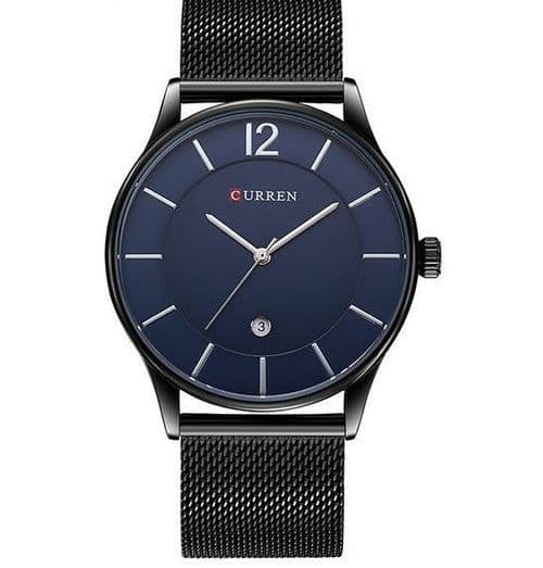 image-Casual Waterproof Calendar Casual Business Watch