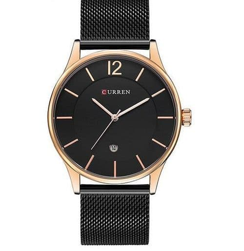 image-Casual Waterproof Calendar Casual Business Watch