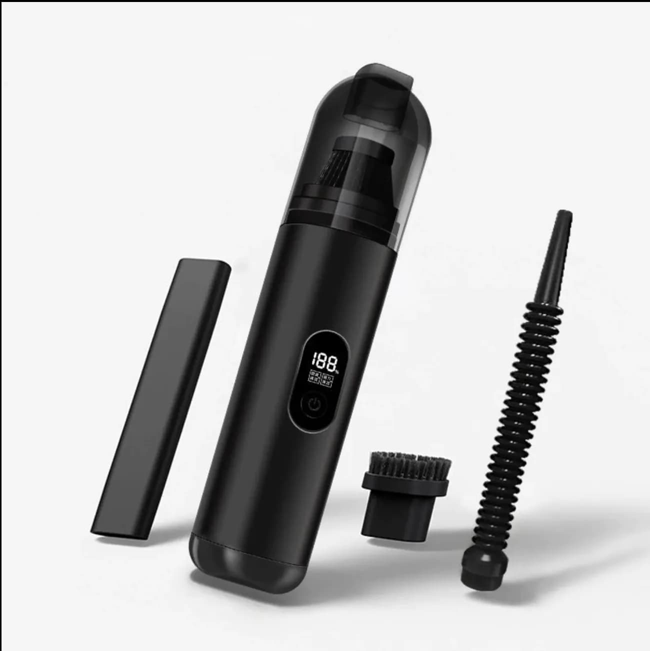 image-Car Vacuum Cleaner Digital Display Portable Mini Handheld Wireless