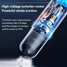 image-Car Vacuum Cleaner Digital Display Portable Mini Handheld Wireless