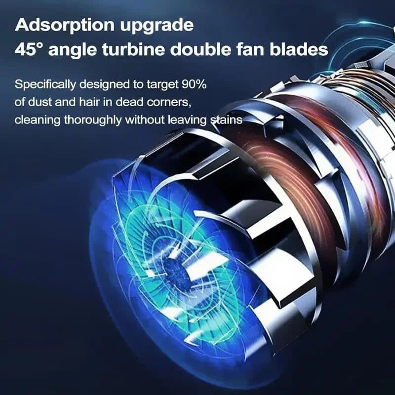 image-Car Vacuum Cleaner Digital Display Portable Mini Handheld Wireless
